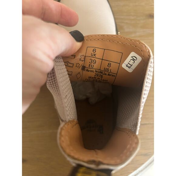 NEW Dr. Martens Women Virgina chelsea ankle boots vintage taupe 8 - Picture 6 of 8